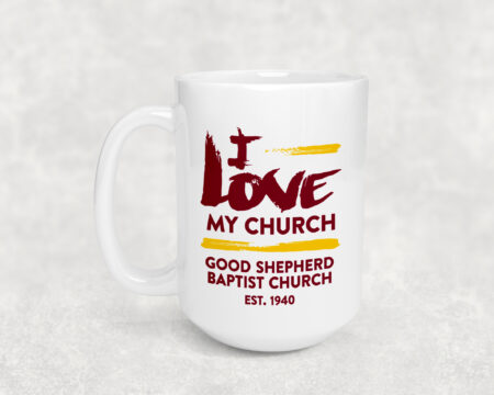 GSBC - I Love My Church Ceramic Mug