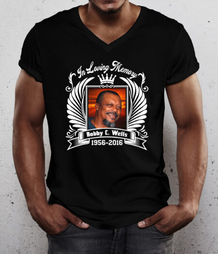 MC In Loving Memory T-Shirt - Wings